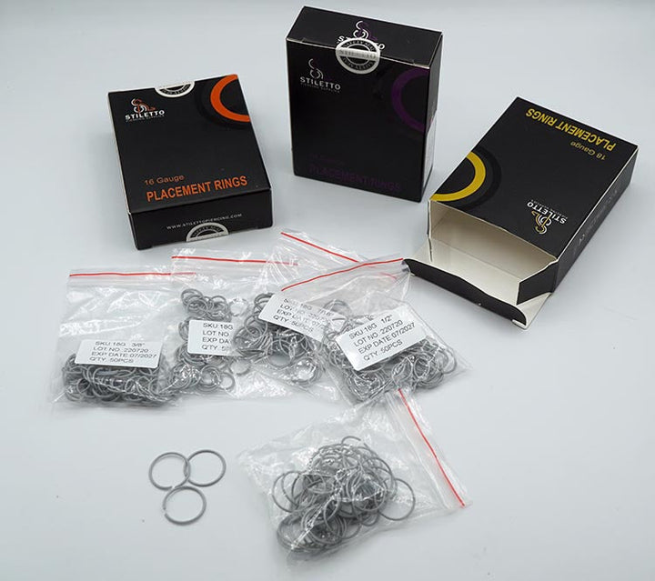 Placement Rings - Disposable Piercing Tools